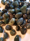 Moss Agate - Tumbled Stone, Natural Stone - Phiyani Rue