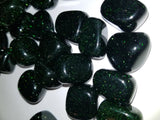 Green Gold Stone -Tumbled, Natural Stone - Phiyani Rue