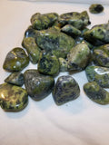 Nephrite Jade Tumbled Stone, Natural Stone - Phiyani Rue