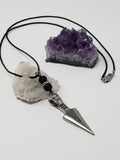 Arrow Point Necklace for Men, Men's Necklace - Phiyani Rue