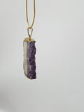 Crane Amethyst Necklace, Natural Necklace - Phiyani Rue