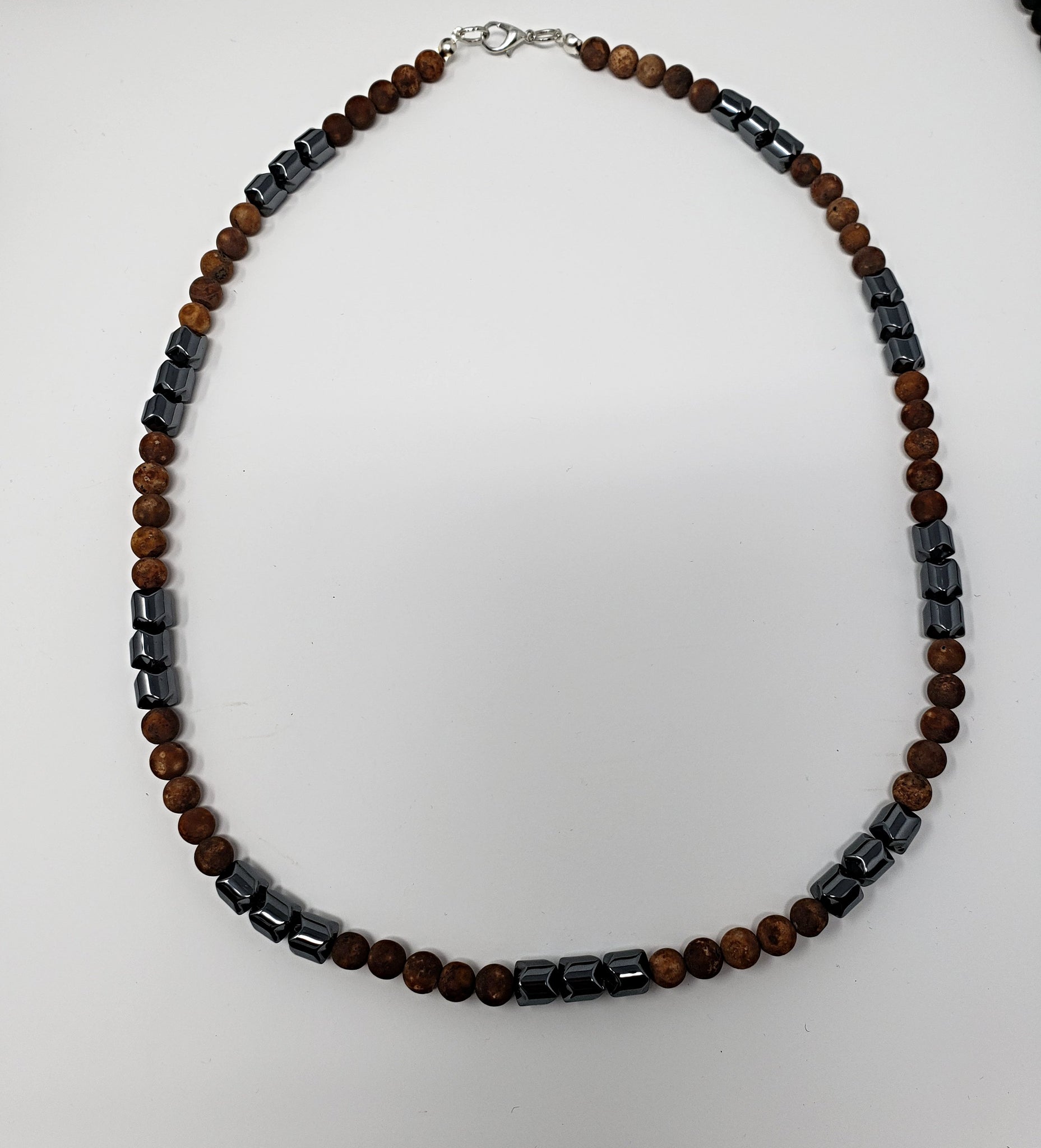 Handmade Bespoke Multicoloured Chunky Beaded Necklace (5) – Tracey Platt |  Mixed Media Artist in Cornwall