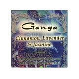 Ganga Incense Sticks - Cinnamon, Lavender, and Jasmine, Incense - Phiyani Rue
