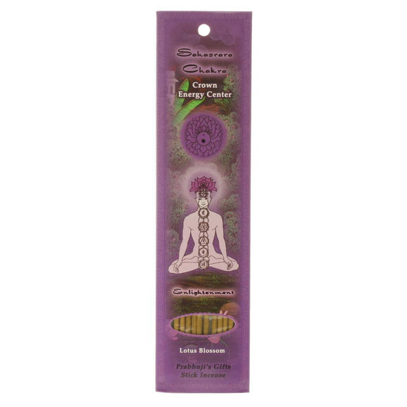 Crown Chakra Sahasrara Incense - Enlighten, Incense - Phiyani Rue