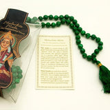 Man-made Malachite - 108 Prayer Mala Beads, Mala - Phiyani Rue