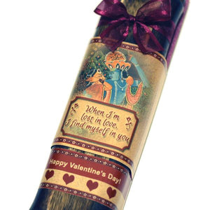 Incense Gift Set - Bamboo Burner + 3 Harmony Incense Packs for Romance & Love Greeting - Lost in Love, Incense - Phiyani Rue