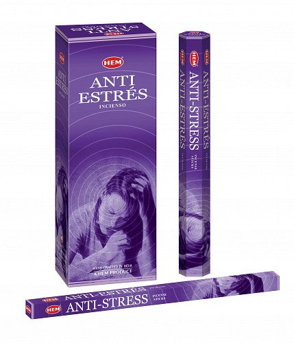 Anti Stress Incense (HEM) 1 Pack, Incense - Phiyani Rue