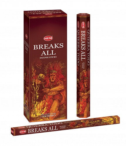 Breaks All Incense (HEM) 1 Pack, Incense - Phiyani Rue