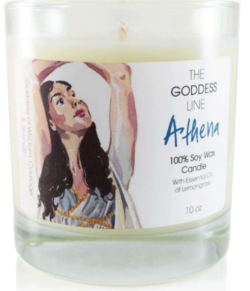 Athena Soy Candle - The Goddess Line, Candle - Phiyani Rue