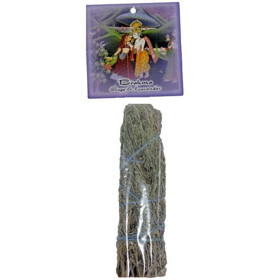 Desert Sage and Lavender Smudge Stick - Brahma Bundle, Smudge Stick - Phiyani Rue