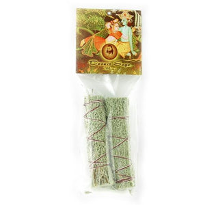 Desert Sage Smudge Stick- 2 Mini Bundles (4"-5"), Smudge Stick - Phiyani Rue