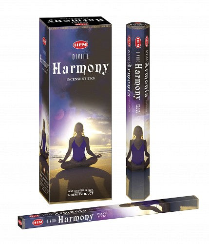 Divine Harmony Incense (HEM) 1 Pack, Incense - Phiyani Rue