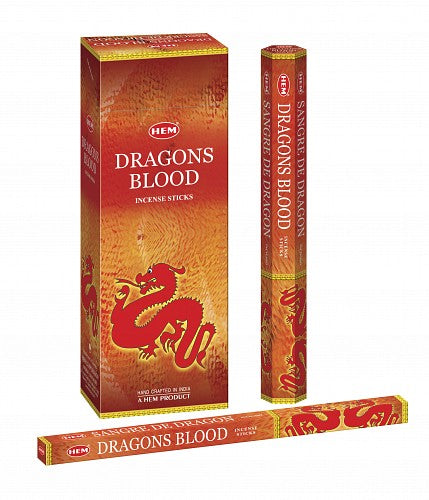 Dragon's Blood Incense (HEM) 1 pack, Incense - Phiyani Rue