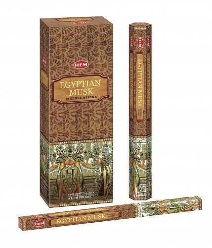 Egyptian Musk Incense (HEM) 1 Pack, Incense - Phiyani Rue