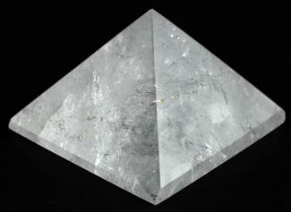 Clear Quartz Pyramid, Natural Stone - Phiyani Rue