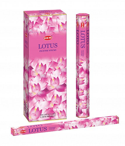 Lotus Incense (HEM) 1 Pack, Incense - Phiyani Rue