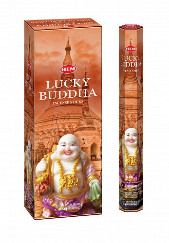 Lucky Buddha (HEM) 1 Pack, Incense - Phiyani Rue