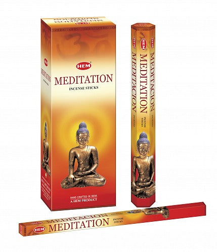 Meditation Incense (HEM) 1 Pack, Incense - Phiyani Rue