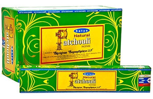 Patchouli Incense (SATYA) 1 Pack, Incense - Phiyani Rue