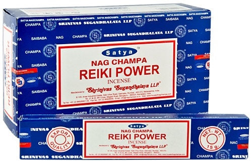 Reiki Power Incense (SATYA) 1 Pack, Incense - Phiyani Rue