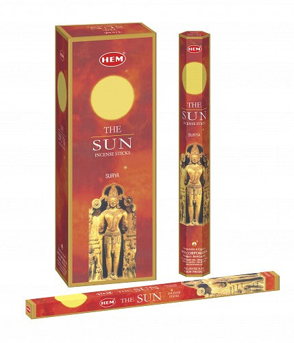 The Sun Incense (HEM) 1 Pack, Incense - Phiyani Rue