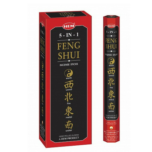 Feng Shui 5 in 1 Incense (HEM) 1 Pack, Incense - Phiyani Rue