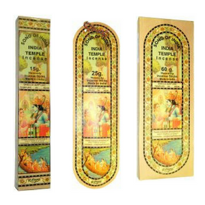 Song of India "Temple" Incense Sticks and Cones, Incense - Phiyani Rue