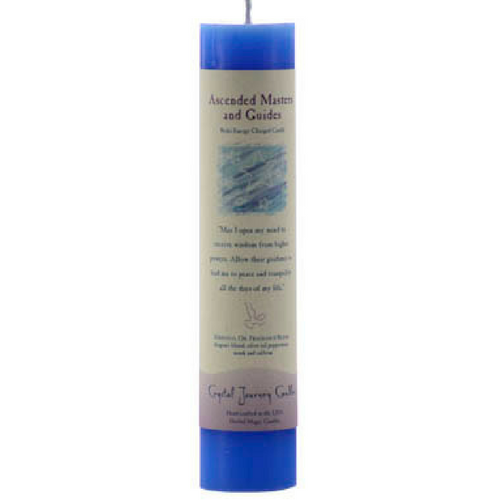 Ascending Masters and Guide - Reiki Charged Pillars, Candle - Phiyani Rue