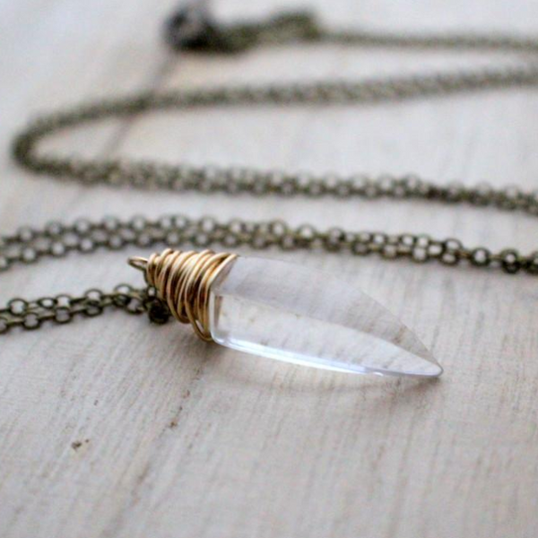 Ice Age Necklace, Natural Necklace - Phiyani Rue
