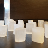 Selenite Mini Cubes (3pcs0, Natural Stone - Phiyani Rue