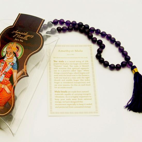 Amethyst - 108 Prayer Beads, Mala - Phiyani Rue