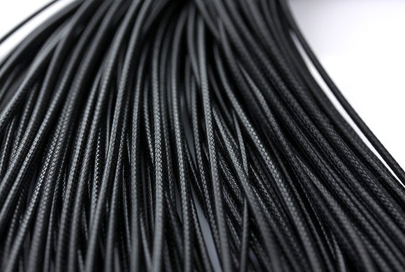 Black Wax Cord Necklace, Specialty Item - Phiyani Rue
