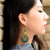 Leilan Dangle Earrings, Natural Earrings - Phiyani Rue