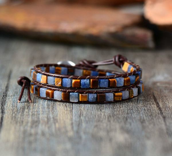 Be Cool Larian Wrap Bracelet, Natural Bracelet - Phiyani Rue