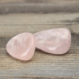 Pink Rose Quartz Tumbled Stone, Natural Stone - Phiyani Rue