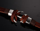Nautical Leather Bracelet for Men, Bracelet - Phiyani Rue