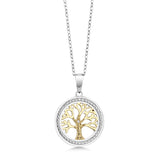 Tree Of Life Pendant Necklace with Natural Diamond Accent, Necklace - Phiyani Rue
