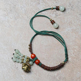 Lotus Flower Anklet, Natural Jewelry - Phiyani Rue