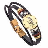 Zodiac Hematite Bracelet for Men, Men's Bracelet - Phiyani Rue