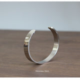 Stainless Steel OM Bangle Bracelet (Unisex), Symbolic Bracelet - Phiyani Rue