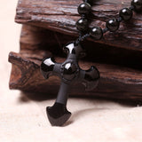 Obsidian Crystal stone Necklace (Unisex), Symbolic Jewelry - Phiyani Rue