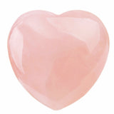 Heart shaped Rose Quartz, Natural Stone - Phiyani Rue