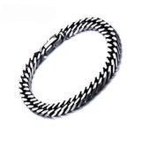 Steel Chain Link Bracelet for Men, Men's Bracelet - Phiyani Rue