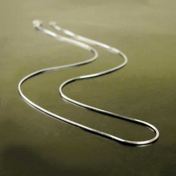 Sterling Silver Choker Chain (Handmade Italian), chain - Phiyani Rue