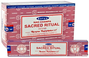 Sacred Rituals Incense (SATYA) 1 Pack, Incense - Phiyani Rue