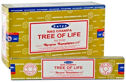 Tree of Life Incense (SATYA) 1 Pack, Incense - Phiyani Rue
